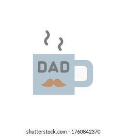 Cup icon. Simple color vector elements of cultural activities icons for ui and ux, website or mobile application