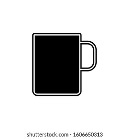 Cup icon. Simple glyph, flat vector of kitchen icons for ui and ux, website or mobile application