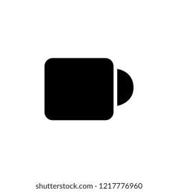 A cup icon. Simple glyph vector of web set for UI and UX, website or mobile application