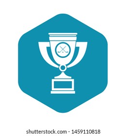 Cup icon. Simple illustration of cup vector icon for web