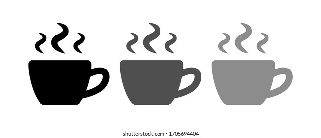 diseño plano de ilustración vectorial de la ilustración portadora de icono de taza.