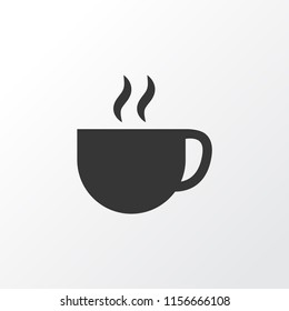 Cup icon symbol. Premium quality isolated tea element in trendy style.