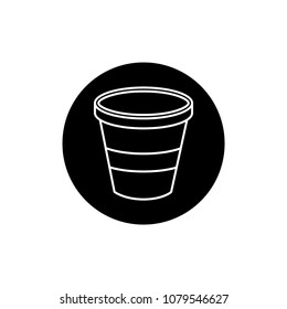 Cup icon vector