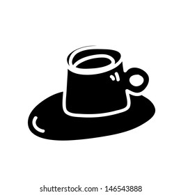 Cup icon. Vector art.