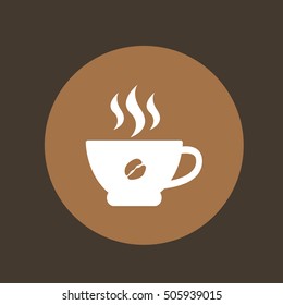 Cup Icon Vector. Coffee Cup Object
