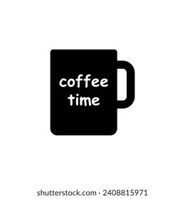 cup icon vector coffse time tea icon cafe logo