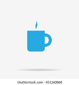 Cup icon. Vector concept illustration for design.