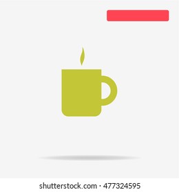 Cup icon. Vector concept illustration for design.