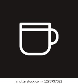 cup icon. cup vector design. sign design