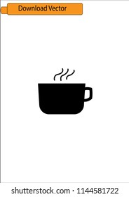 cup icon, vector, glass icon