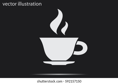 Cup icon vector illustration.