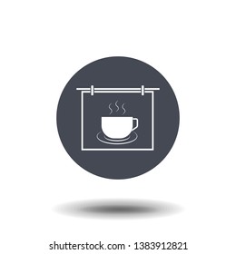 cup, icon, vector illustration eps10
