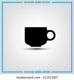 Cup icon vector illustration eps10.