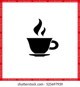 Cup icon, vector illustration eps10.