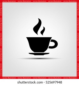 Cup icon, vector illustration eps10.