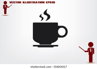 Cup icon vector illustration eps10.