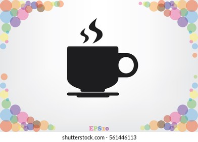 Cup icon vector illustration eps10.