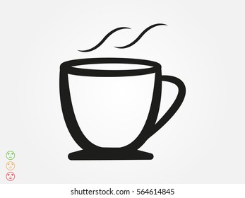 cup, icon, vector illustration eps10