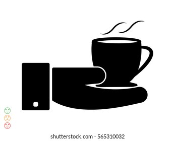 cup, icon, vector illustration eps10