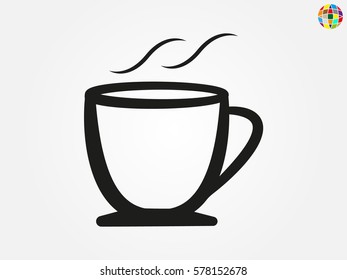 cup, icon, vector illustration eps10