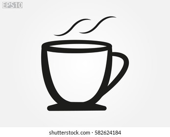 cup, icon, vector illustration eps10