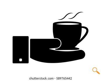 cup, icon, vector illustration eps10