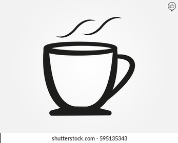 cup, icon, vector illustration eps10