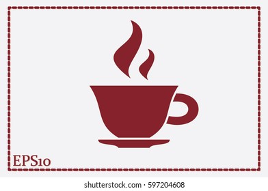 Cup icon vector illustration eps10.