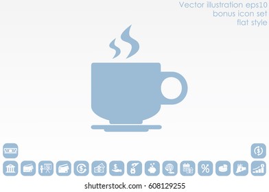 Cup icon vector illustration eps10.