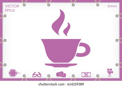 Cup icon vector illustration eps10.