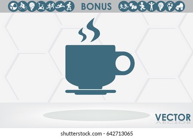 Cup icon vector illustration eps10.