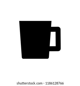 Cup icon, vector illustration. Flat design style. Vector cup icon illustration isolated on White background, cup icon Eps10. cup icons graphic design vector symbols.