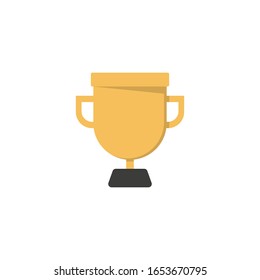 Cup icon. Vector illustration in flat design