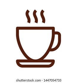 cup icon vector illustration isolated on white background