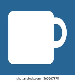 cup icon, vector illustration. Modern design. Flat design style