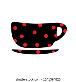 Cup icon vector illustration on white background