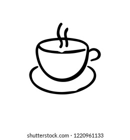 Cup icon vector illustration on white background. Eps10