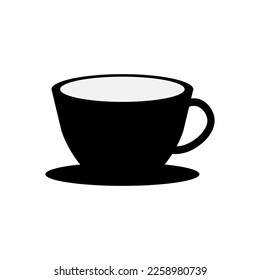 Cup-Ikone. Vektorgrafik auf weißem Hintergrund.