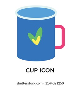 Cup icon vector isolated on white background for your web and mobile app design, Cup logo concept