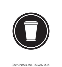 cup icon vector template illustration logo design