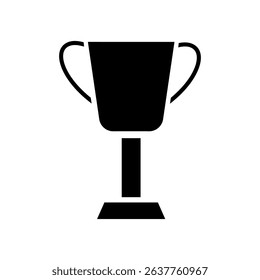 Cup icon vector. Trophy illustration sign . champions symbol. Win logo.