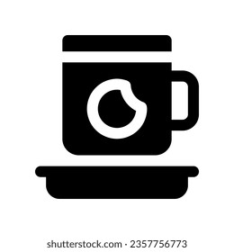 cup icon. vector icon for your website, mobile, presentation, and logo design.