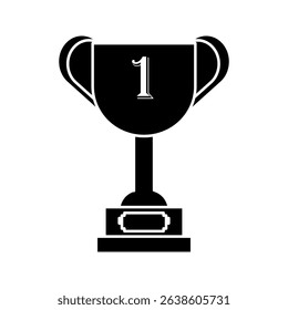 cup icon white on background