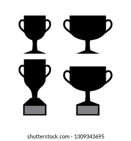 Cup icons. Vector illustration