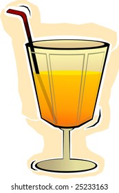  Cup of Juice with straw	