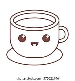 cup kawaii icon image vector illustration design 