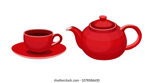 
Cup Kettle Red