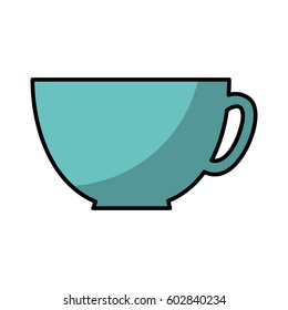 cup kitchen utensil isolated icon vector illustration design