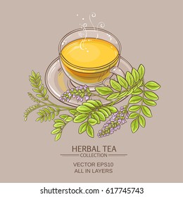 cup of licorice tea