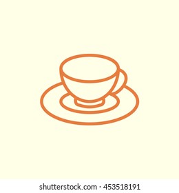 cup line icon
